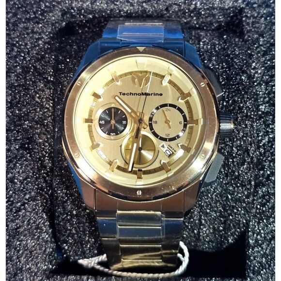 TechnoMarine Men\'s Watch Ocean Nomad 43mm  TM-318094  Rare New main image 4